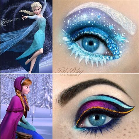 elsa frozen makeup look|elsa and anna makeup videos.